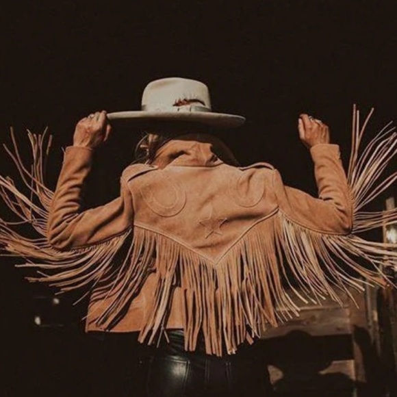 Western & Co Urban Cowgirl Retro Biker Jacket - Picture 4 of 10